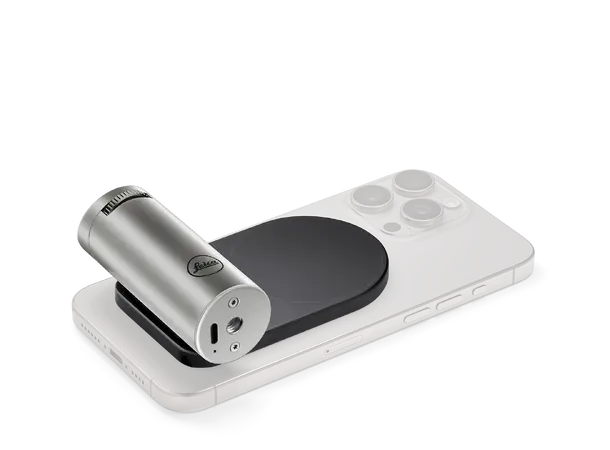Leica LUX Grip Silver Håndgrep for iPhone (MagSafe) 
