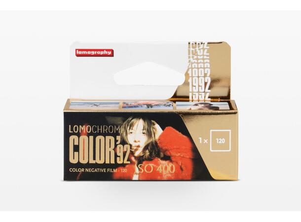 Lomography LomoChrome Color 92 120 ISO/ASA 400. 120 negativ fargefilm 