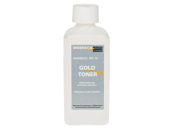 Moersch MT10 Goldtoner 250ml Gulltoner 