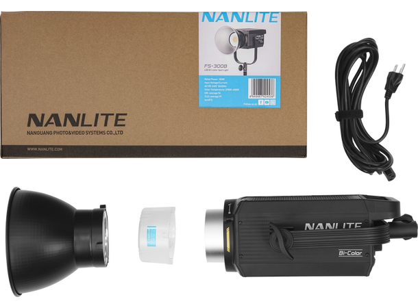 Nanlite FS-300B LED Bi-color Spot Light 