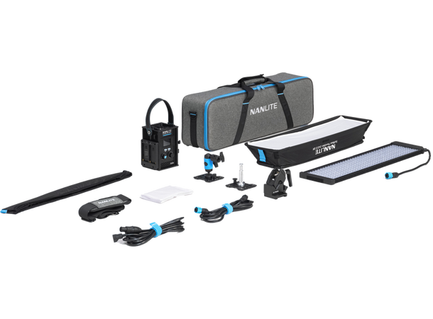 Nanlite Pavoslim 60CL LED panel Tynt og Kraftig Fullfarge LED-panel 