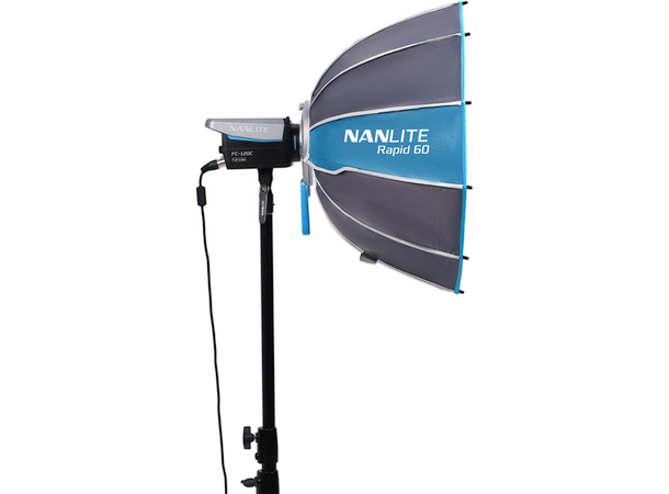 Nanlite Rapid 60 Parabolic Softbox SB-RP60 med Eggcrate for FM Mount 