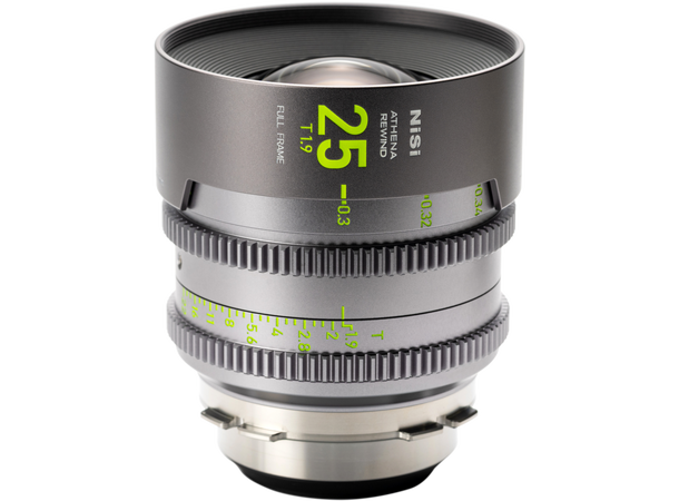 NiSi Cine Athena Prime Rewind 25mm T1.9 PL-Mount 