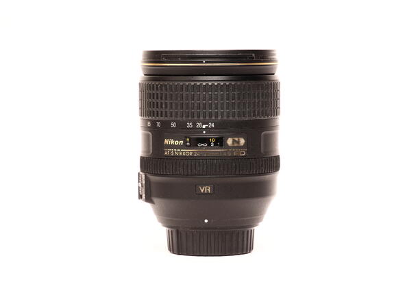 Nikon 24-120mm f/4 G ED AF-S VR BRUKT BRUKT, Se beskrivelse 