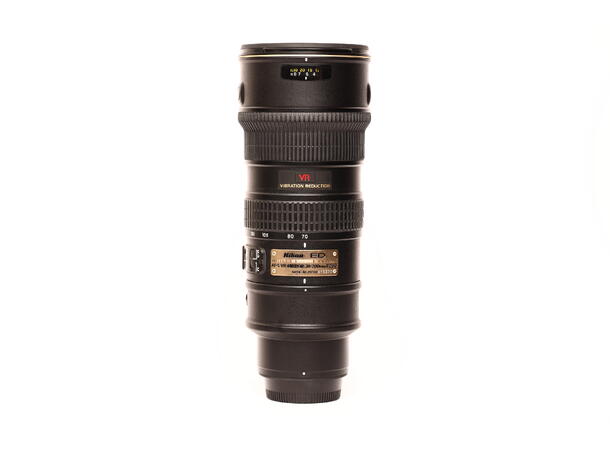 Nikon 70-200mm 1:2.8G AF-S VR BRUKT BRUKT, Se beskrivelse 