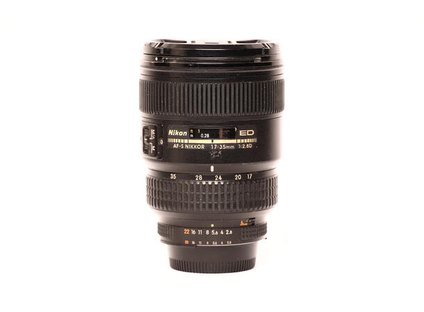 Nikon AF-S 17-35mm 1:2.8D ED BRUKT BRUKT, Se beskrivelse, 