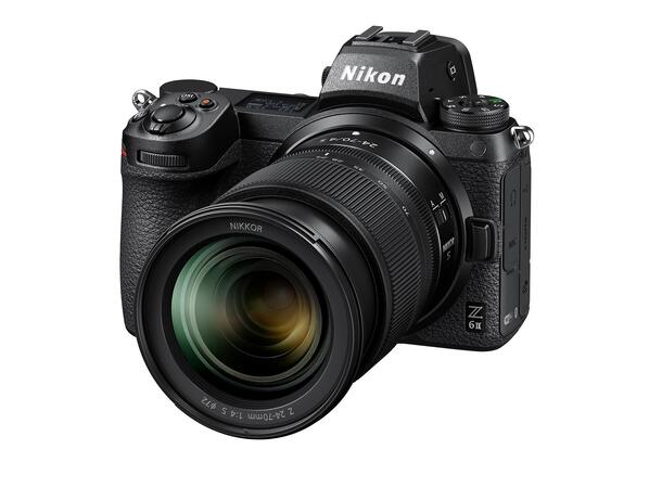 Nikon Z6 II med 24-70/4 + F-Stop Sekk EXPEED 7, 6K, 4K 120 bps 