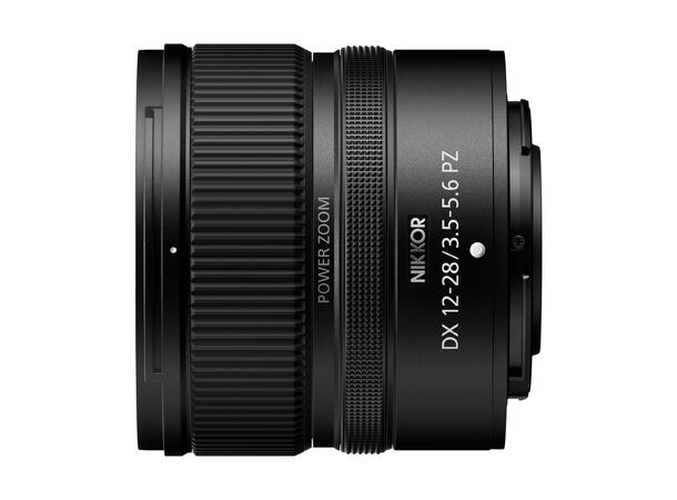 Nikon Z DX 12-28mm f/3.5-5.6 PZ VR Laget for video og stillbilder