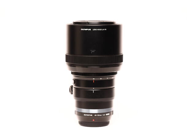 Olympus 40-150mm f/2.8 M.ZUIKO BRUKT BRUKT, Se beskrivelse 