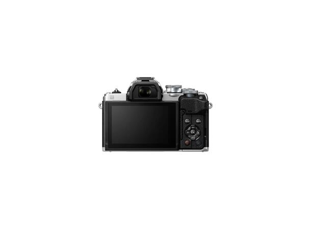 Olympus OM-D E-M10 Mark IV Sølv Kit Kit med 14-42mm EZ 
