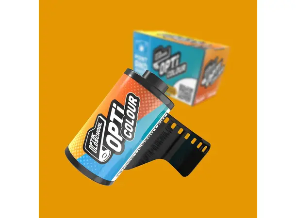 OptiColour 200 135-36 Negativ fargefilm. ISO 200 