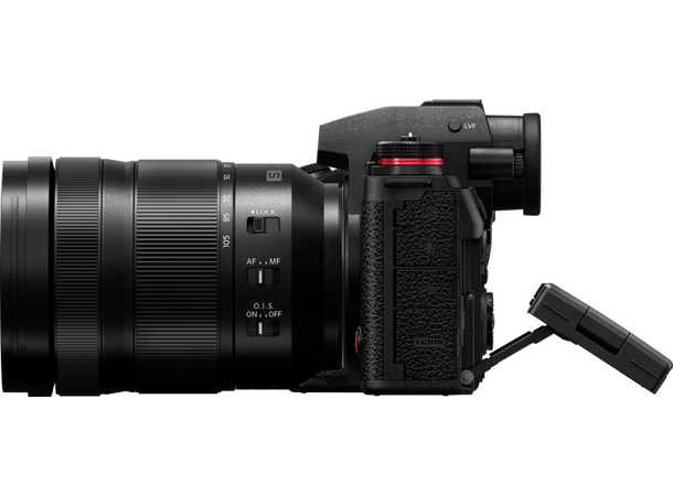 Panasonic Lumix S1RII kit med 24-105/4 44,3MP, 40 fps, 8K 