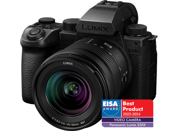 Panasonic Lumix S5IIx Kit Med Lumix S 20-60mm f/3.5-5.6 