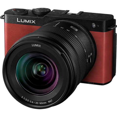 Panasonic Lumix S9 kit 20-60mm f/3.5-5.6 24,2 Mp, Fullformat, Crimson red