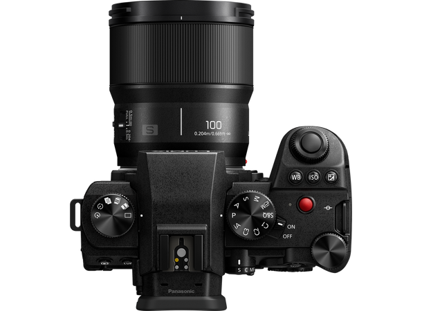 Panasonic Lumix S 100mm f/2.8 Lyssterkt makroobjektiv med høy kvalitet 