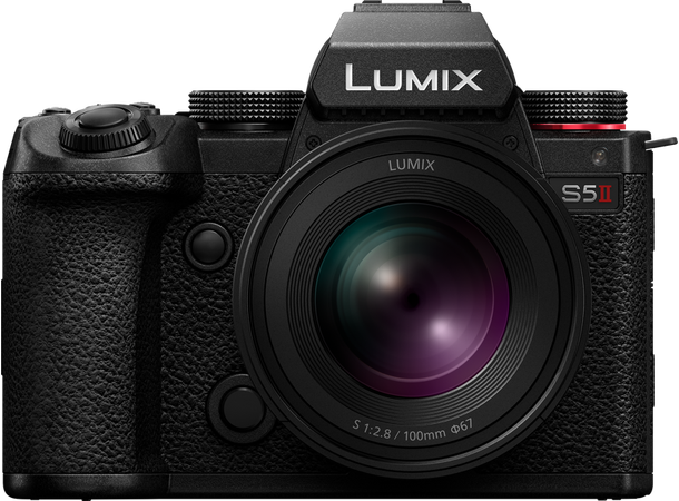 Panasonic Lumix S 100mm f/2.8 Lyssterkt makroobjektiv med høy kvalitet 