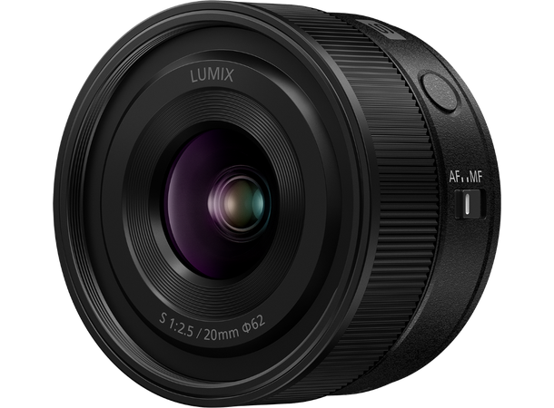 Panasonic Lumix S 20mm f/2.5 Lyssterk Vidvinkel med høy kvalitet 