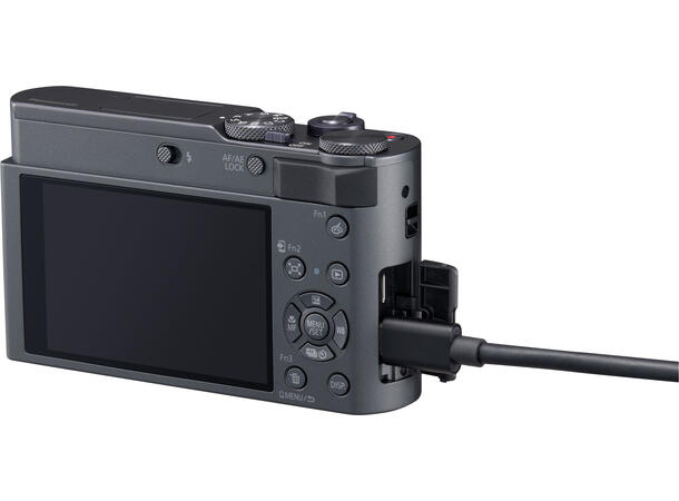 Panasonic Lumix TZ300, Sølv 1 inch BSI Sensor, 15x Optical zoom 