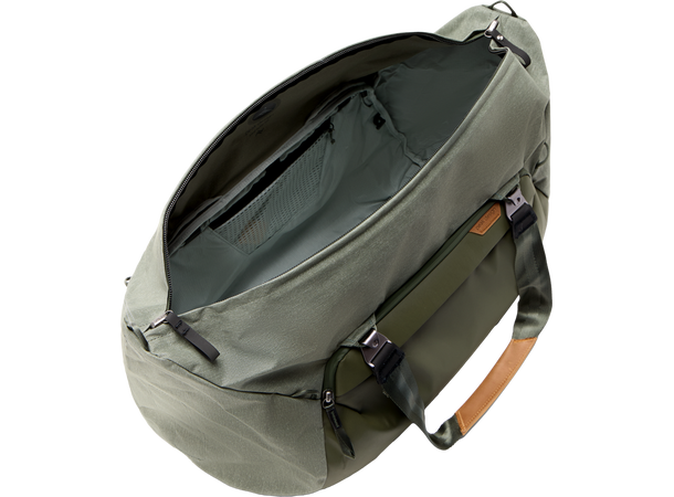 Peak Design Travel Duffel 50L Sage Duffelbag med praktiske løsninger 