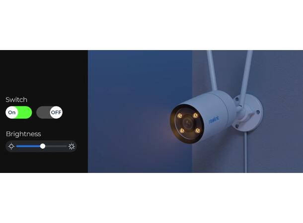 Reolink CX410W (W320X) ColorX, IP67, 2K WiFi med farge nattsyn 