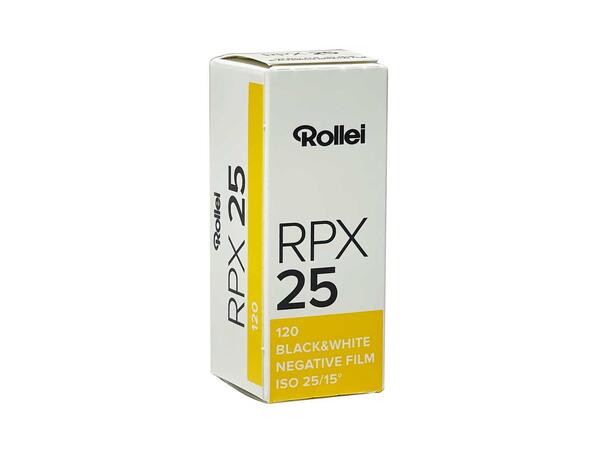 Rollei RPX 25 120 ISO 25, S/H-film 