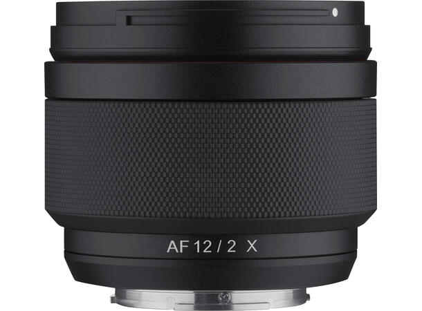 Samyang AF 12mm f/2.0 Fuji X Lyssterk vidvinkel  for APS-C kamera 