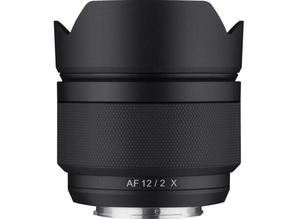Samyang AF 12mm f/2.0 Fuji X Lyssterk vidvinkel  for APS-C kamera 