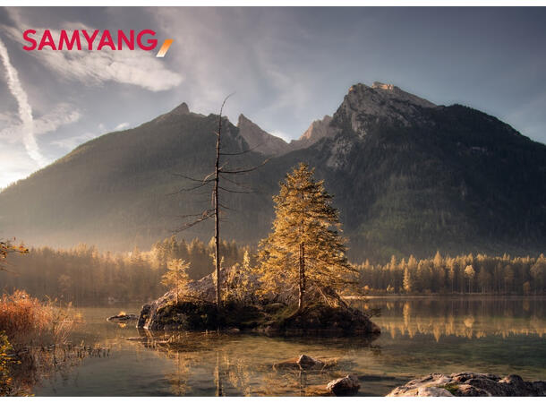 Samyang AF 12mm f/2.0 Fuji X Lyssterk vidvinkel  for APS-C kamera 