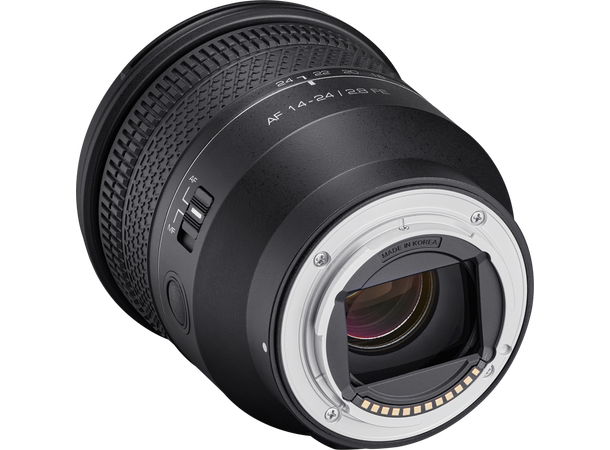 Samyang AF 14-24mm f/2.8 FE, Retur-vare Lyssterk vidvinkel med autofokus 