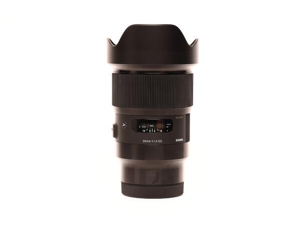 Sigma 20mm f/1.4 DG DN Art BRUKT BRUKT, Se beskrivelse, for L-mount 