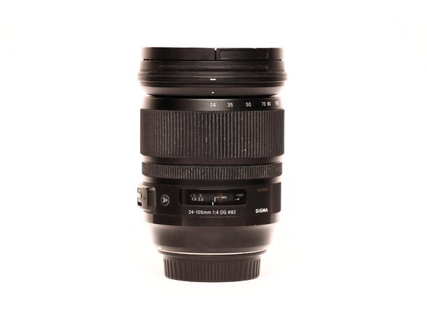 Sigma 24-105mm f/4 DG Art BRUKT BRUKT, Se beskrivelse, for Canon EF 