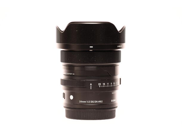 Sigma 24mm 1:2 DG DN BRUKT BRUKT, Se beskrivelse, for L-mount 