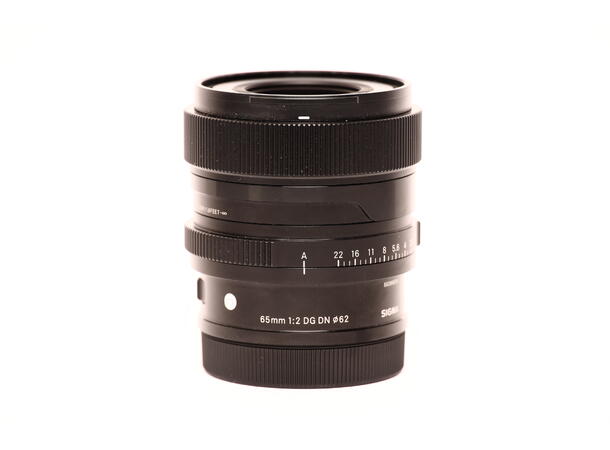 Sigma 65mm 1:2 DG DN BRUKT BRUKT, Se beskrivelse, for L-mount 