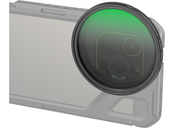 SmallRig 4725 VND Filterkit ND2-ND32 med T-mount Filter Adapter 67mm 