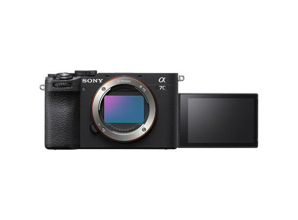 Sony A7C II kamerahus sort Kompakt størrelse - allsidig fullformat 