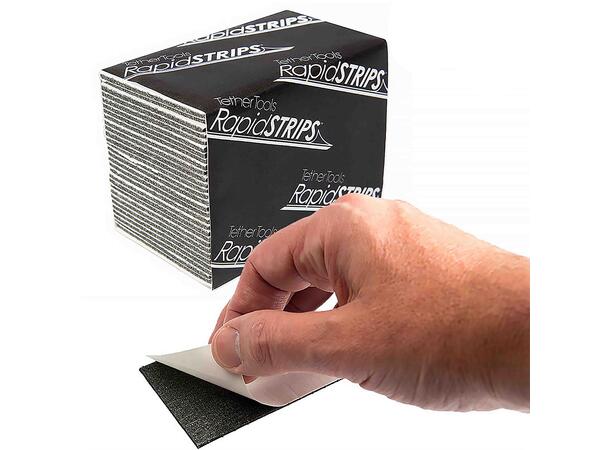 Tether Tools Rapid Strips 30-pakke Dobbelsidig teip som er lett å fjerne. 
