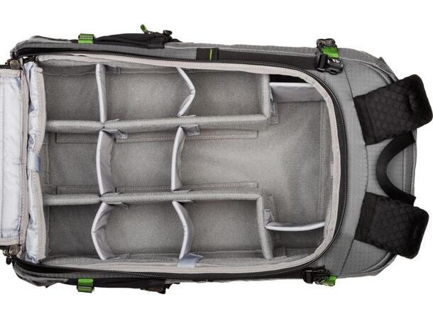 Think Tank MindShift BackLight Elite 45L Stor fotosekk med godt bæresystem, Grå 