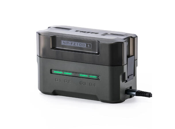 Tilta Ladeetui og Powerbank Sony For 4 stk Sony FZ100 batterier 