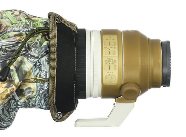 Tragopan Camshield objektivbeskyttelse Sony 100-400 F/4.5-5.6 GM OSS. Høstfarge 
