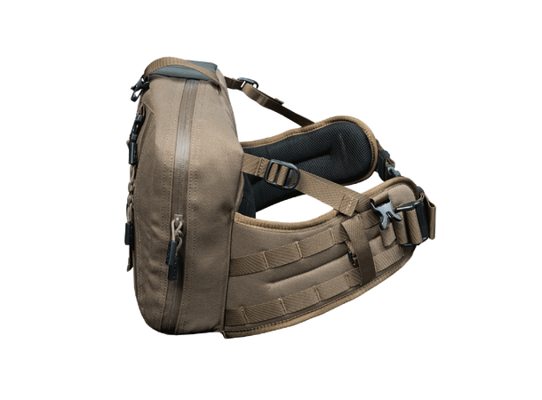 Vorn SR10 Hoftesekk, Ash Green Ypperlig for håndholdt teleobjektiv 