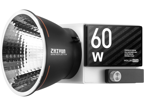 Zhiyun LED Molus G60 COB Light Allsidig lys for foto og video på 60W