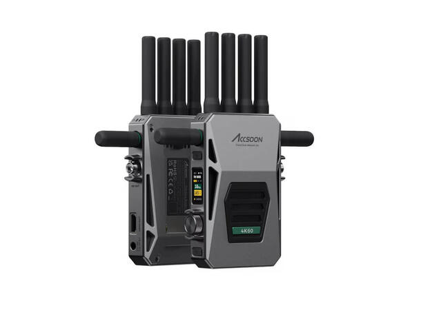 Accsoon CineView Master 4K 1 TX + 1RX Trådløs videooverføring 