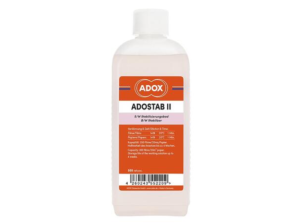 Adox Adostab II Wetting Agent m/ stab. 500ml. Skyllemiddel m/ bildestabilisator 