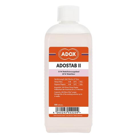 Adox Adostab II Wetting Agent m/ stab. 500ml. Skyllemiddel m/ bildestabilisator