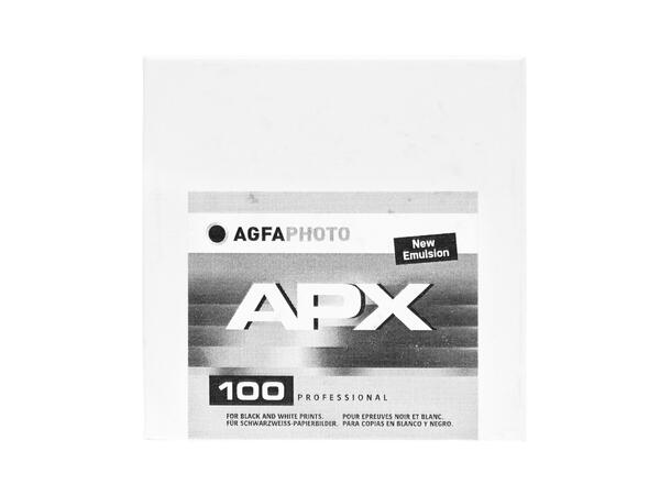 AgfaPhoto APX 100 135 30,5 meter rull Bulk. Sort/Hvit-film 100 ASA 