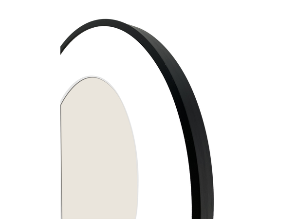 Aster Oval Sort Ramme 18x24 cm Stilren og elegant aluminiumsramme 