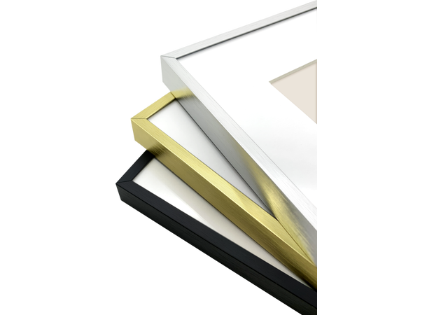 Aster Sort Ramme 30x40 cm Stilren og elegant aluminiumsramme 