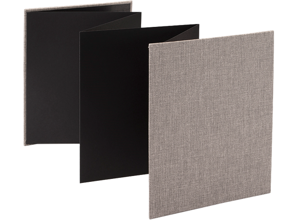 BookBinders Accordion photo 150x187mm Pebble grey 