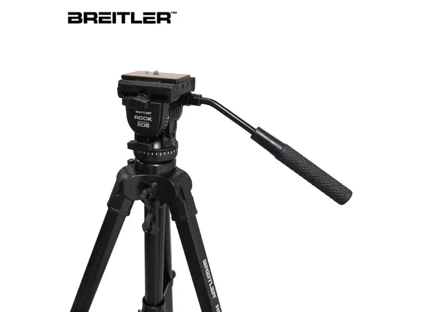 Breitler Rock 206 aluminium tripod Stativ for foto, video og spottingscope 