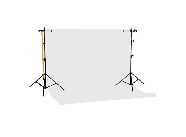 Caruba Heavy Duty Bakgrunnsoppheng Passer rett  på ruller, justerbar bredde 